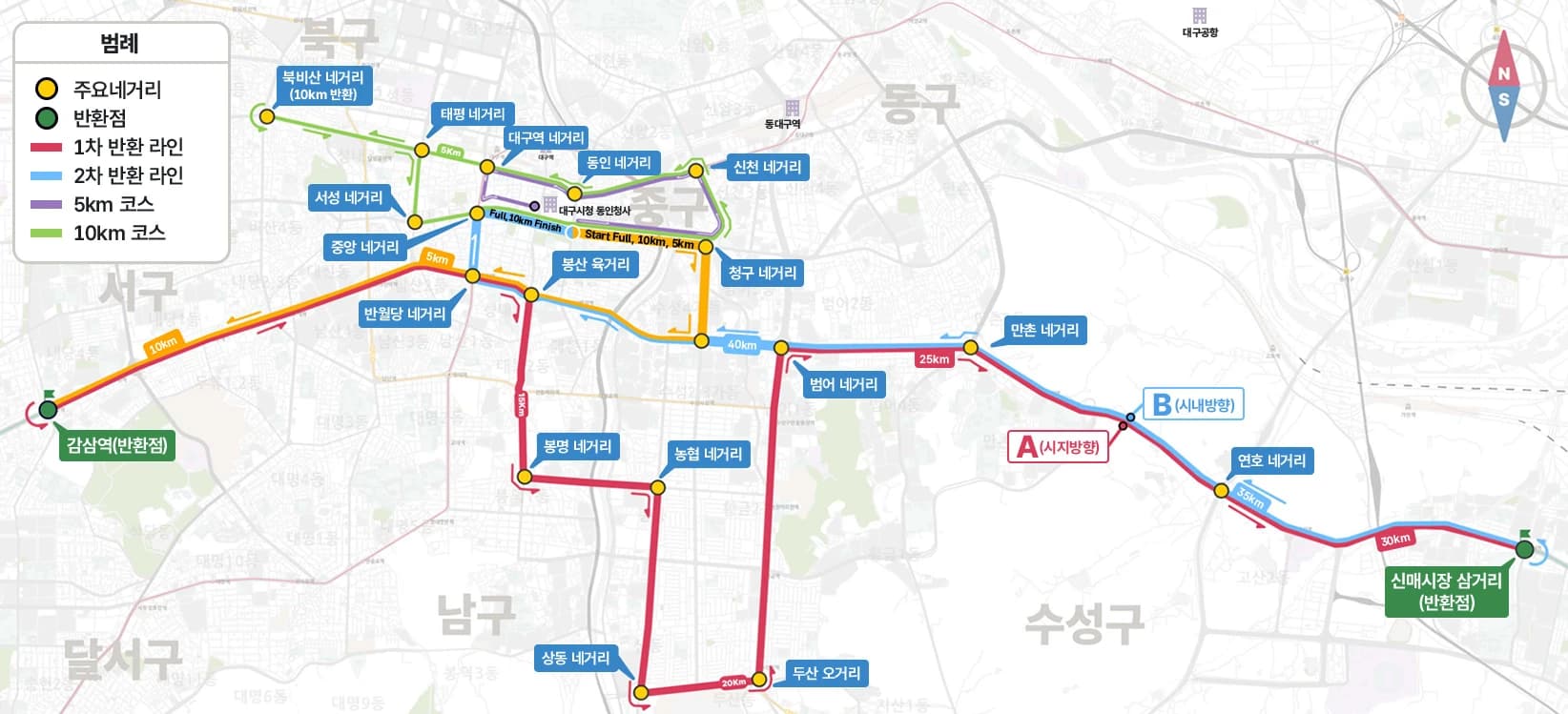2026 대구마라톤 코스도
